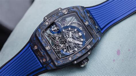 hublot carbon fiber watch|Hublot big bang tourbillon.